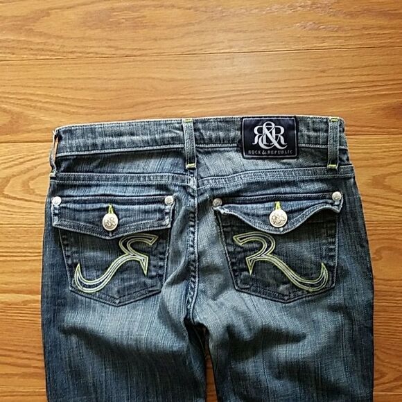 Rock & Republic Kurt Distressed Boot  Sz. 25  EUC - Picture 6 of 11